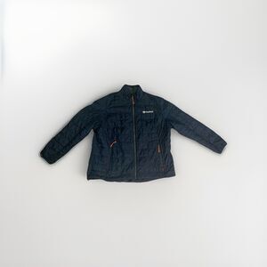 Storm Creek Thermolite Navy Puffer Jacket West Rock Embroidered 2XL Full Zip